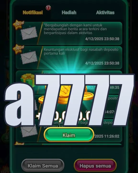 a7777 Tangkapan Layar Resmi APK